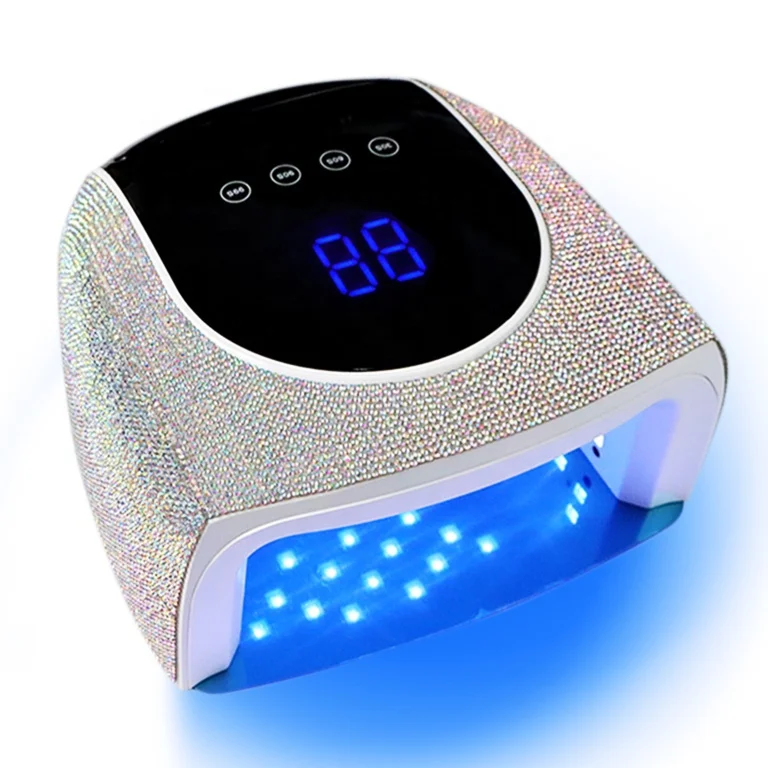 Iksbeauty Rhinestones Diamond Cordless Nail Lamp 96W Rechargeable UV Light for Nails/Acrylic Polish LED Nail Lamp Dryer
Iksbeauty Rhinestones Diamond Cordless Nail Lamp 96W Rechargeable UV Light for Nails/Acrylic Polish LED Nail Lamp Dryer