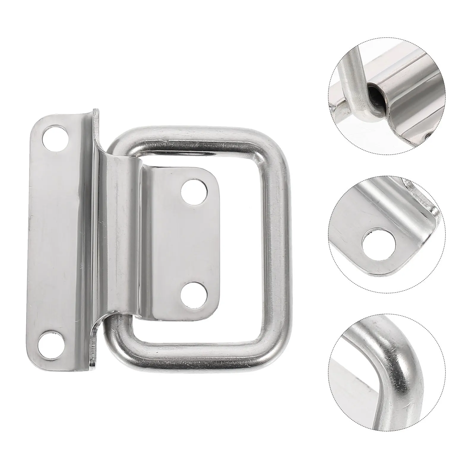 1Pcs Premium Stainless Steel Toolbox Pull Handle Smooth Burr Free Easy Grip Heavy Duty Foldable Handle for Studio
1Pcs Premium Stainless Steel Toolbox Pull Handle Smooth Burr Free Easy Grip Heavy Duty Foldable Handle for Studio