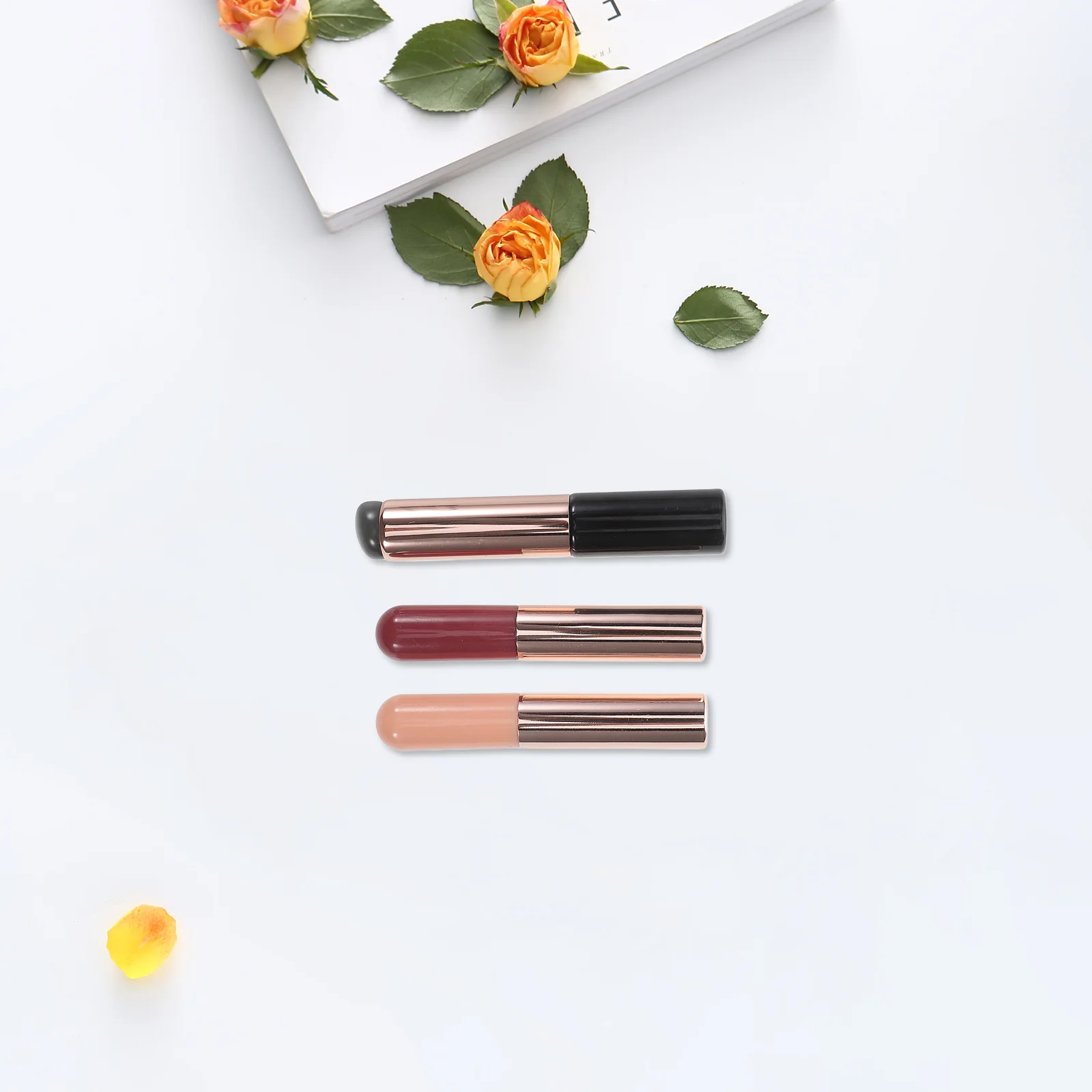 3 Pcs Manicure Tools Silicone Nail Brush Professional Powder for Applicator Copper Aluminum Lip Brushes
3 Pcs Manicure Tools Silicone Nail Brush Professional Powder for Applicator Copper Aluminum Lip Brushes