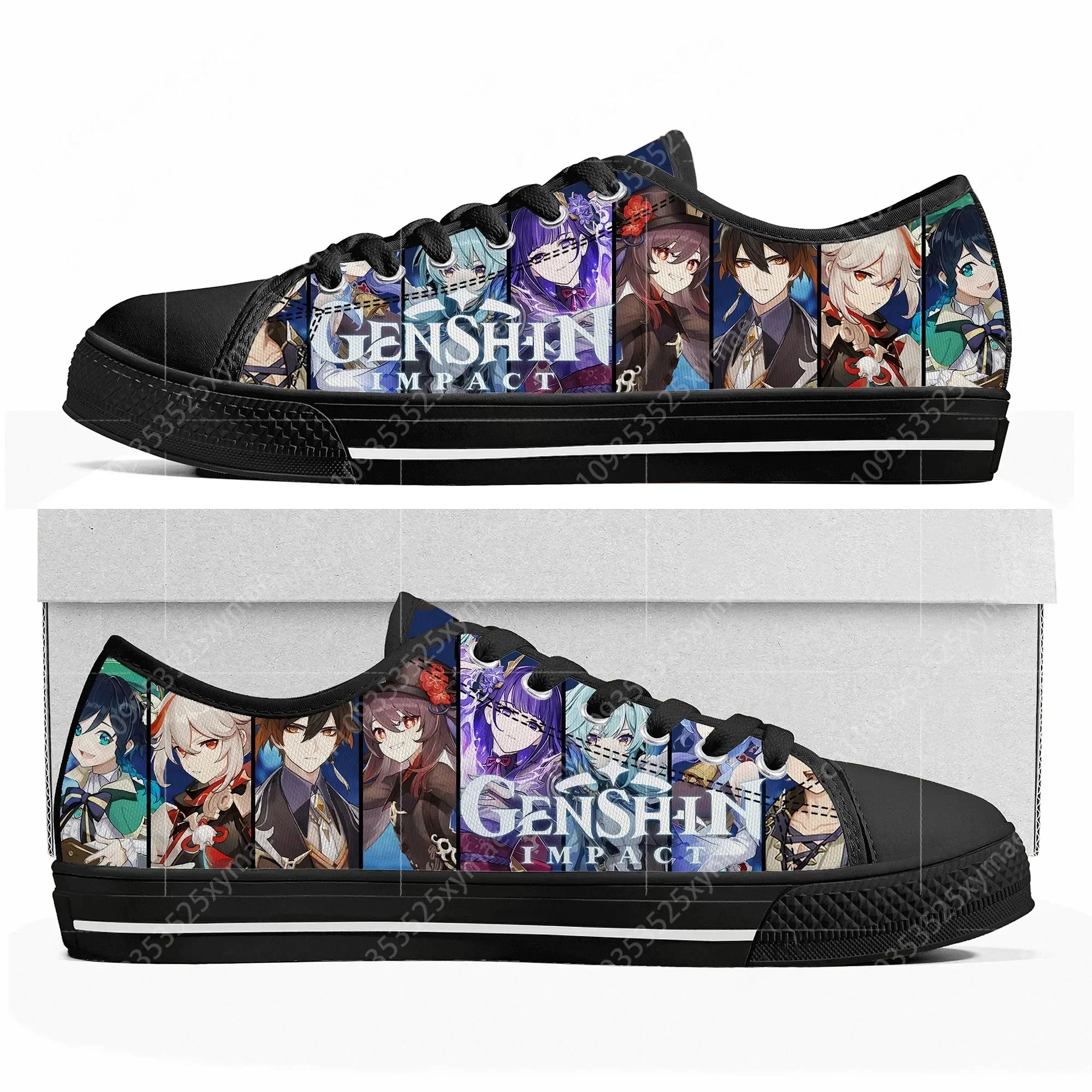 Anime Cartoon Game Genshin Impact Low Top Sneakers Womens Mens Teenager Shoes Casual Tailor Made Canvas Sneaker
Anime Cartoon Game Genshin Impact Low Top Sneakers Womens Mens Teenager Shoes Casual Tailor Made Canvas Sneaker