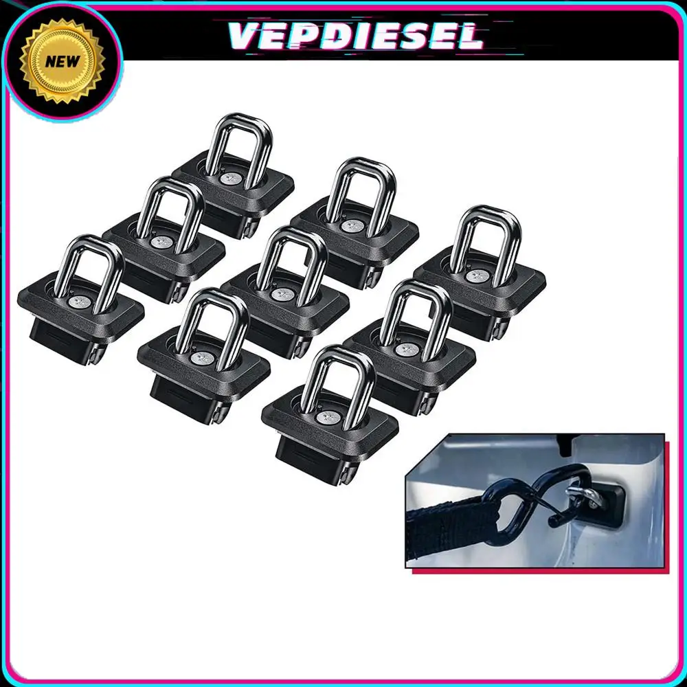 9pcs Inner Bullet Bed Tie-Down Anchors For 2007+ Silverado & Sierra 2015+ Colorado & Canyon Car Accessories Parts
9pcs Inner Bullet Bed Tie-Down Anchors For 2007+ Silverado & Sierra 2015+ Colorado & Canyon Car Accessories Parts