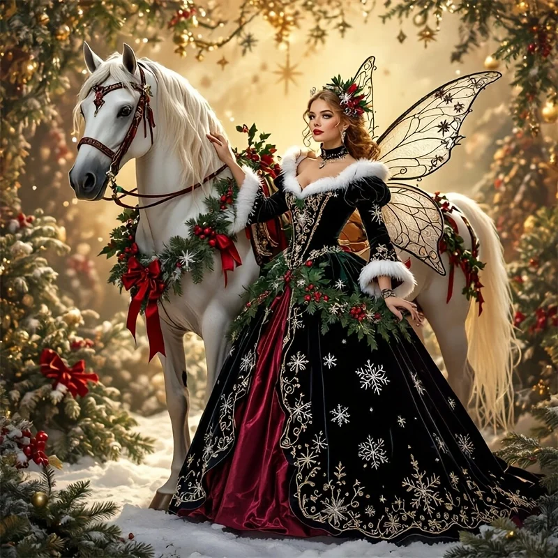 Queen and White Horse 5D Mosaic Cube DIY Round Diamond Painting Kit, Ideal for Beginners and Craft Enthusiasts, Perfect Gift
Queen and White Horse 5D Mosaic Cube DIY Round Diamond Painting Kit, Ideal for Beginners and Craft Enthusiasts, Perfect Gift