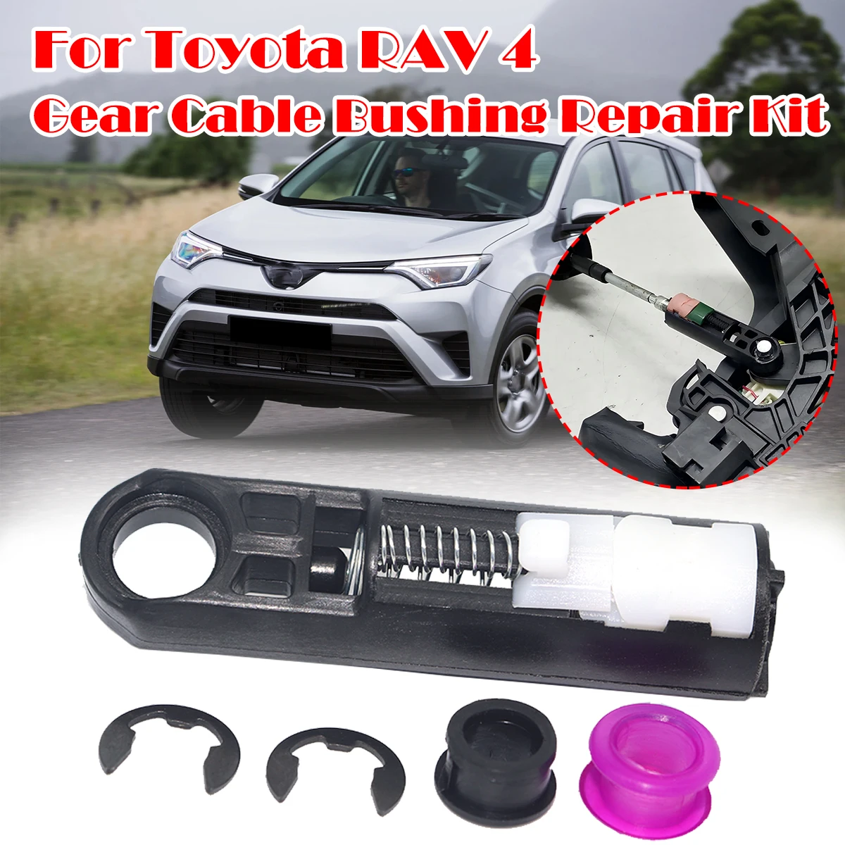 Gearbox Gear Shifter Selector End Rod Bushing Connect For Toyota Land Cruiser Prado RAV 4 Camry Highlander Venza Lexus RX ES
Gearbox Gear Shifter Selector End Rod Bushing Connect For Toyota Land Cruiser Prado RAV 4 Camry Highlander Venza Lexus RX ES