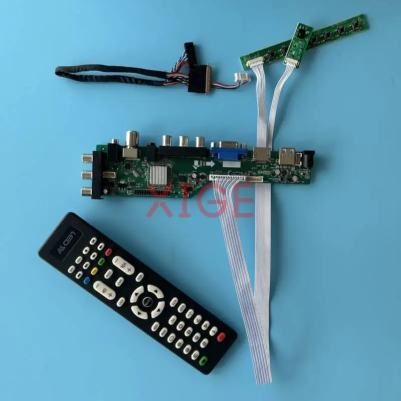 Комплект контроллерной платы для B140XTN06 B140XTN03 B140XTN02 B140XTN01, панель для ноутбука 1366x768, 1366*768 DVB/USB/AV/VGA/HDMI LVDS-40 Pin
Комплект контроллерной платы для B140XTN06 B140XTN03 B140XTN02 B140XTN01, панель для ноутбука 1366x768, 1366*768 DVB/USB/AV/VGA/HDMI LVDS-40 Pin