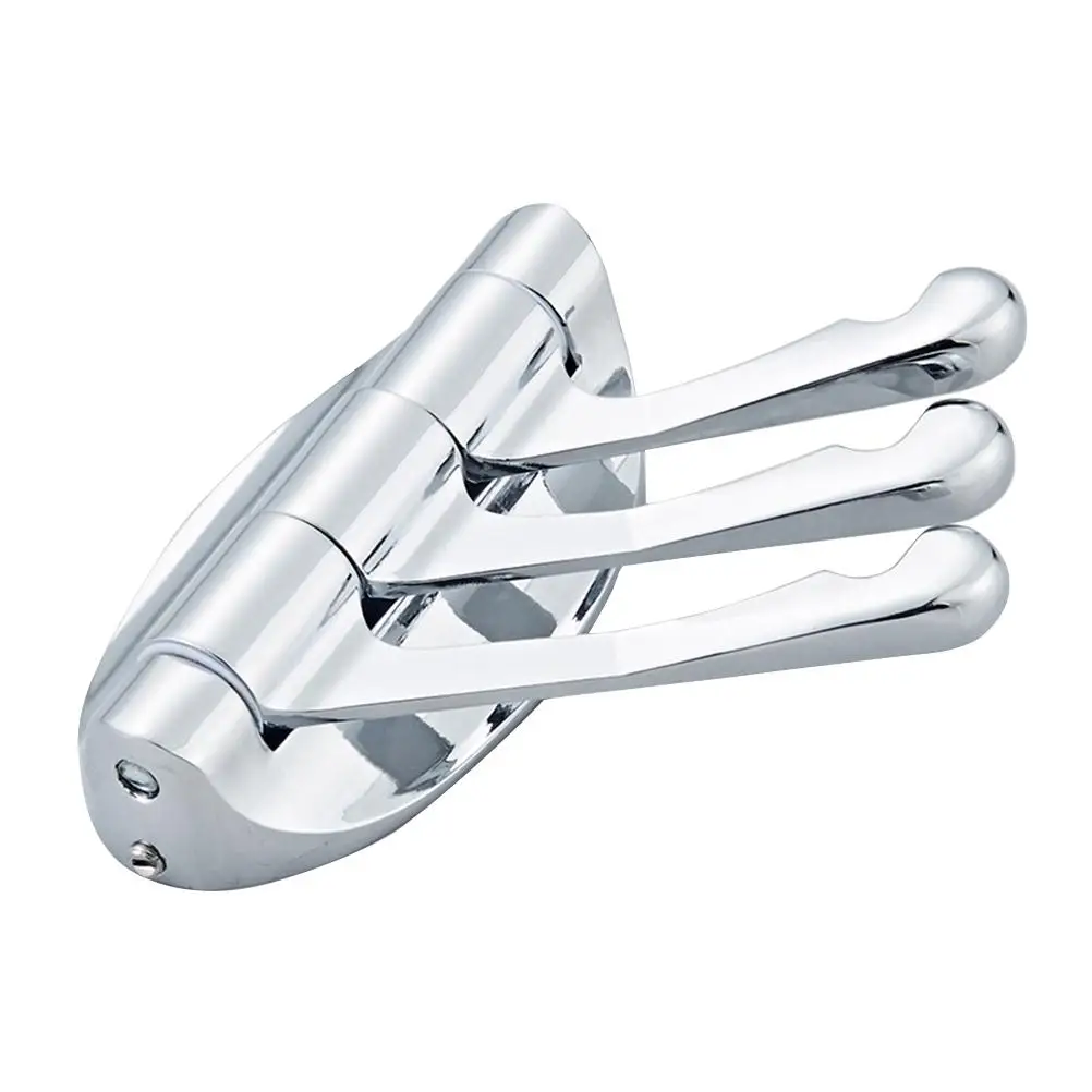 Rotating Coat Hook Triple Swing Arm Towel Swivel Clothes Hanging Rack Folding Hanger
Rotating Coat Hook Triple Swing Arm Towel Swivel Clothes Hanging Rack Folding Hanger
