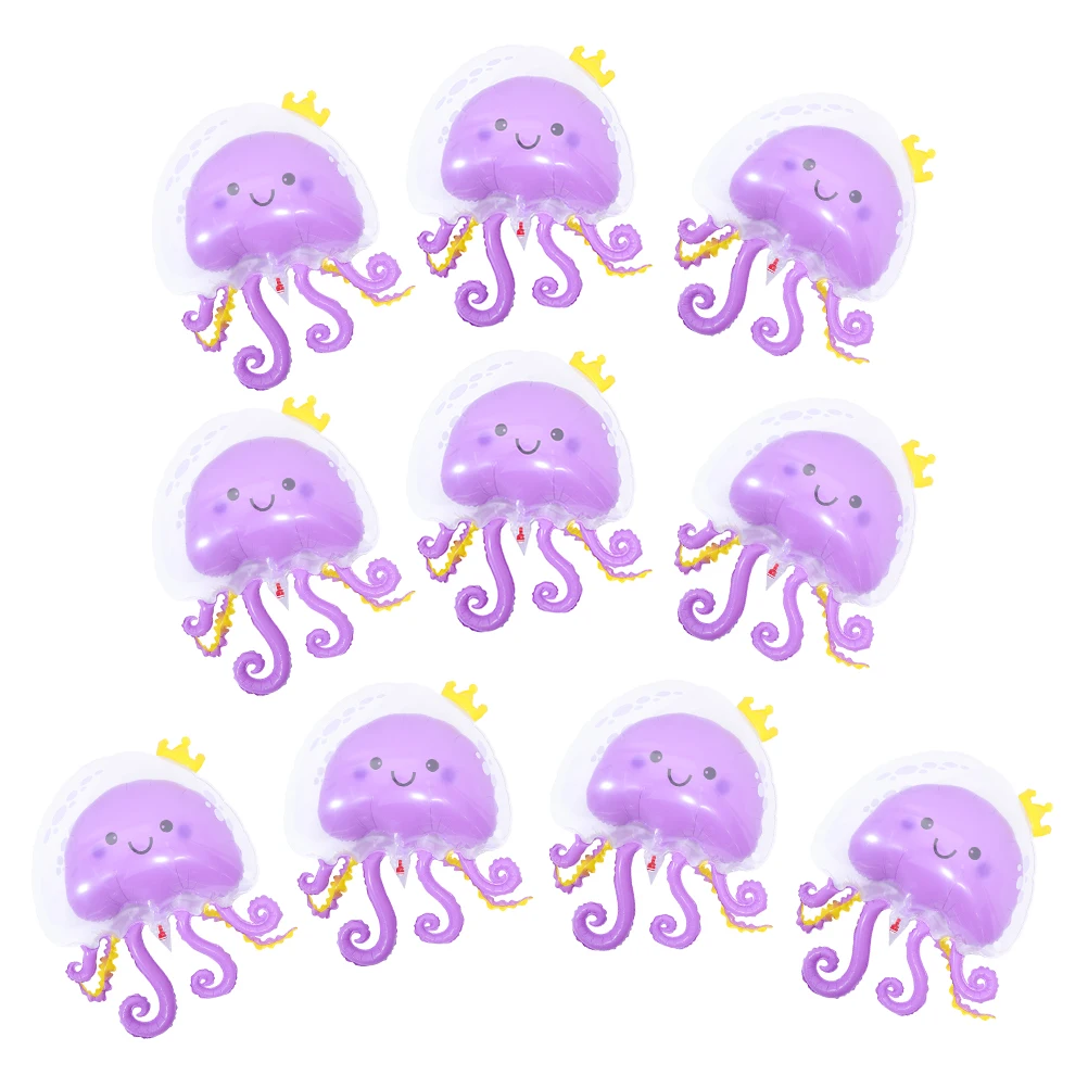 10pcs Jellyfish Balloon Bright Color Birthday Party Decorations Ocean Theme Child Favor Sea Themed Balloons Festival Supplies
10pcs Jellyfish Balloon Bright Color Birthday Party Decorations Ocean Theme Child Favor Sea Themed Balloons Festival Supplies