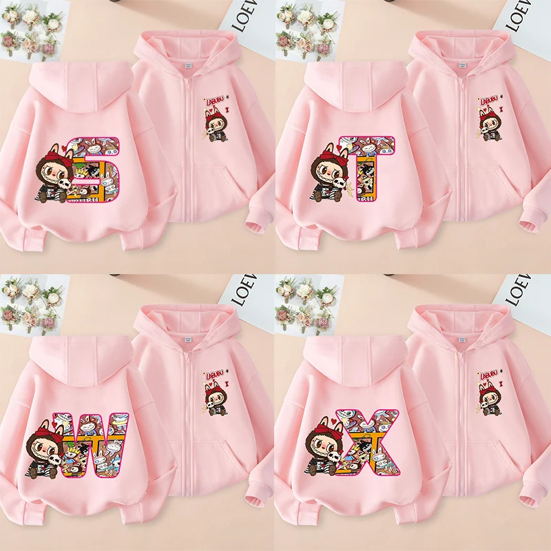 Labubu Abcefg Letters Children's Zipper Hoodie Cartoon Print Disney Spring Jacket Handsome Boys And Girls Kawaii Sweater Coat
Labubu Abcefg Letters Children's Zipper Hoodie Cartoon Print Disney Spring Jacket Handsome Boys And Girls Kawaii Sweater Coat