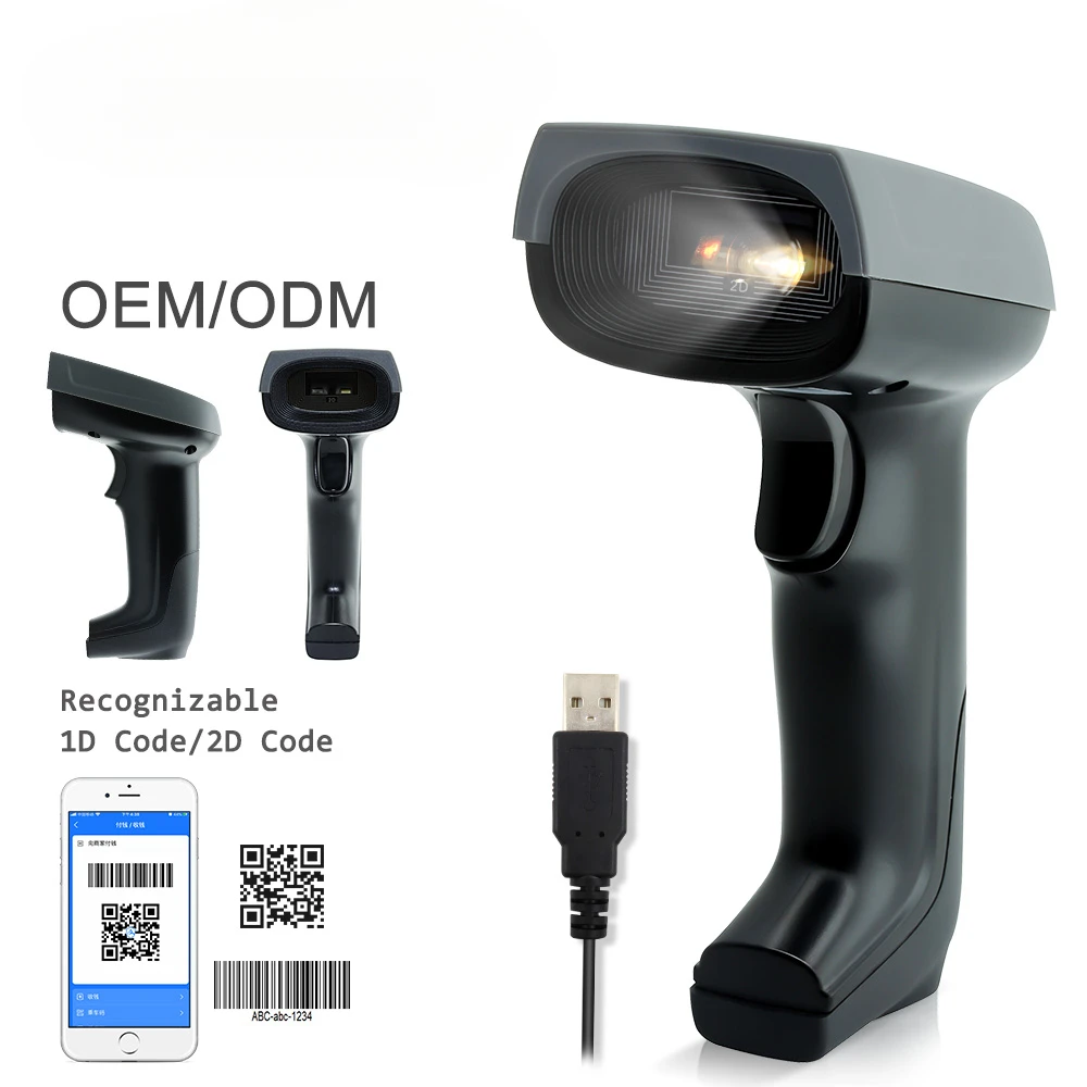 Высокое разрешение 1800 CMOS 2D-считыватель qr Проводной портативный сканер штрих-кода
Высокое разрешение 1800 CMOS 2D-считыватель qr Проводной портативный сканер штрих-кода