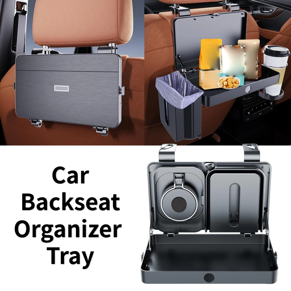 Портативный автомобильный обеденный стол на заднем сиденье, складной поднос для еды, поднос для хранения в салоне автомобиля, простой в установке подстаканник, поднос для ужина, аксессуары
Портативный автомобильный обеденный стол на заднем сиденье, складной поднос для еды, поднос для хранения в салоне автомобиля, простой в установке подстаканник, поднос для ужина, аксессуары