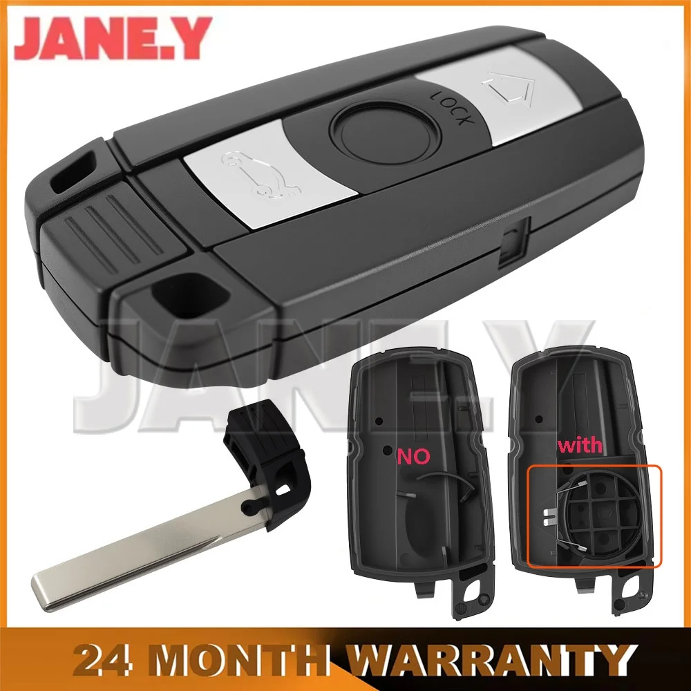 JANE.Y - New Smart Key Fob Shell Case For BMW 1 3 5 6 X Series E60 E90 E91 E92 Replacement Practical Durable Remote Key Cover
JANE.Y - New Smart Key Fob Shell Case For BMW 1 3 5 6 X Series E60 E90 E91 E92 Replacement Practical Durable Remote Key Cover
