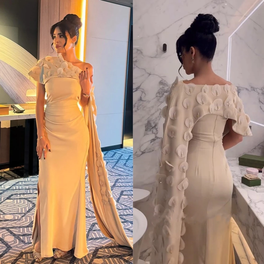 Customized s Applique Draped Pleat Wedding Party Sheath One-shoulder Bespoke Occasion Gown Long Dresses
Customized s Applique Draped Pleat Wedding Party Sheath One-shoulder Bespoke Occasion Gown Long Dresses