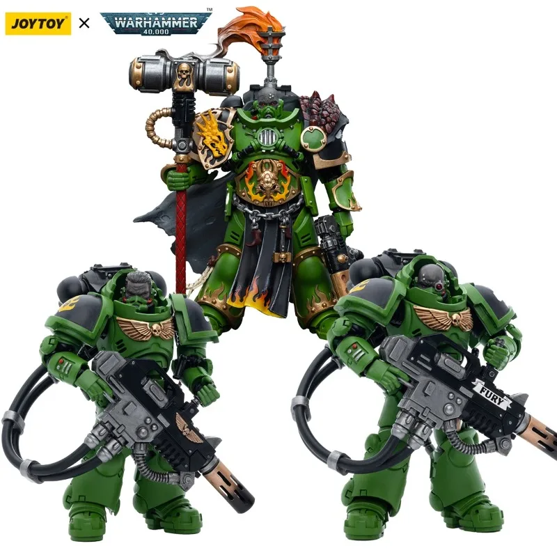 In Stock JOYTOY Warhammer 40K 1/18 Action Figure Salamanders Captain Adrax Agatone Eradicators T'Kren Bragar figures Toys Gifts
In Stock JOYTOY Warhammer 40K 1/18 Action Figure Salamanders Captain Adrax Agatone Eradicators T'Kren Bragar figures Toys Gifts