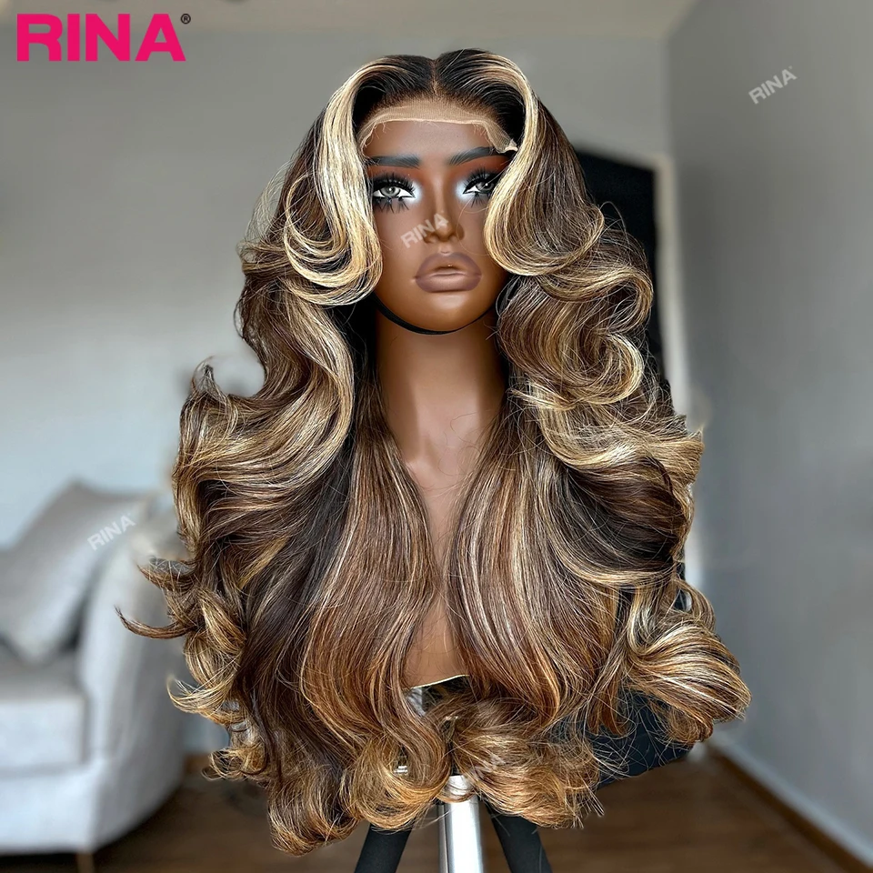 Highlight Brown Blonde 13x4 Lace Front Wig Human Hair Body Wave 13x6 Highlights Colored Lace Front Wigs Pre Plucke for Women Wig
Highlight Brown Blonde 13x4 Lace Front Wig Human Hair Body Wave 13x6 Highlights Colored Lace Front Wigs Pre Plucke for Women Wig