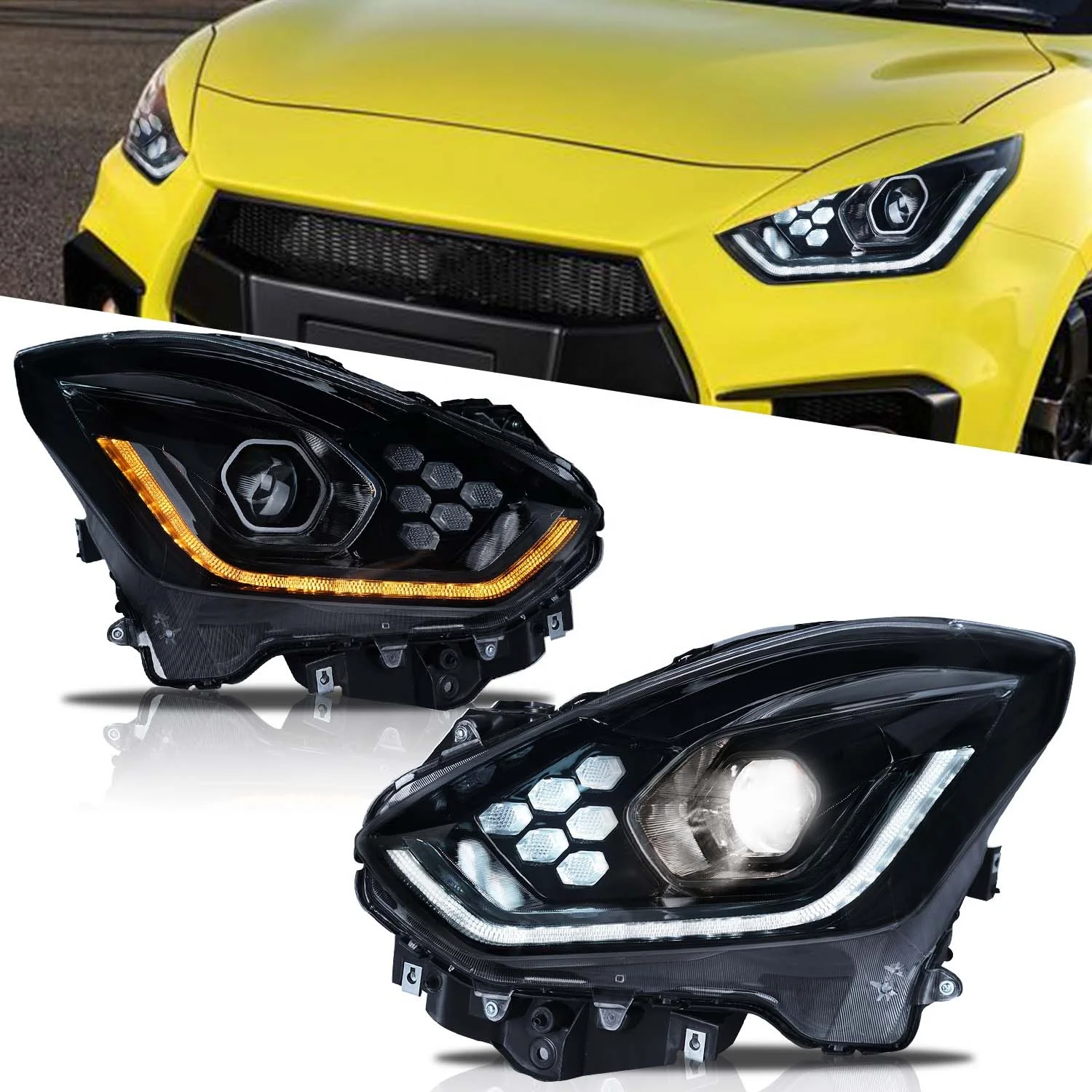 Archaic Modify LED Headlight for Suzuki Swift 2017 2018 2019 2020 2021 Headlights with DRL Sequential Turn Swift Headlamp
Archaic Modify LED Headlight for Suzuki Swift 2017 2018 2019 2020 2021 Headlights with DRL Sequential Turn Swift Headlamp