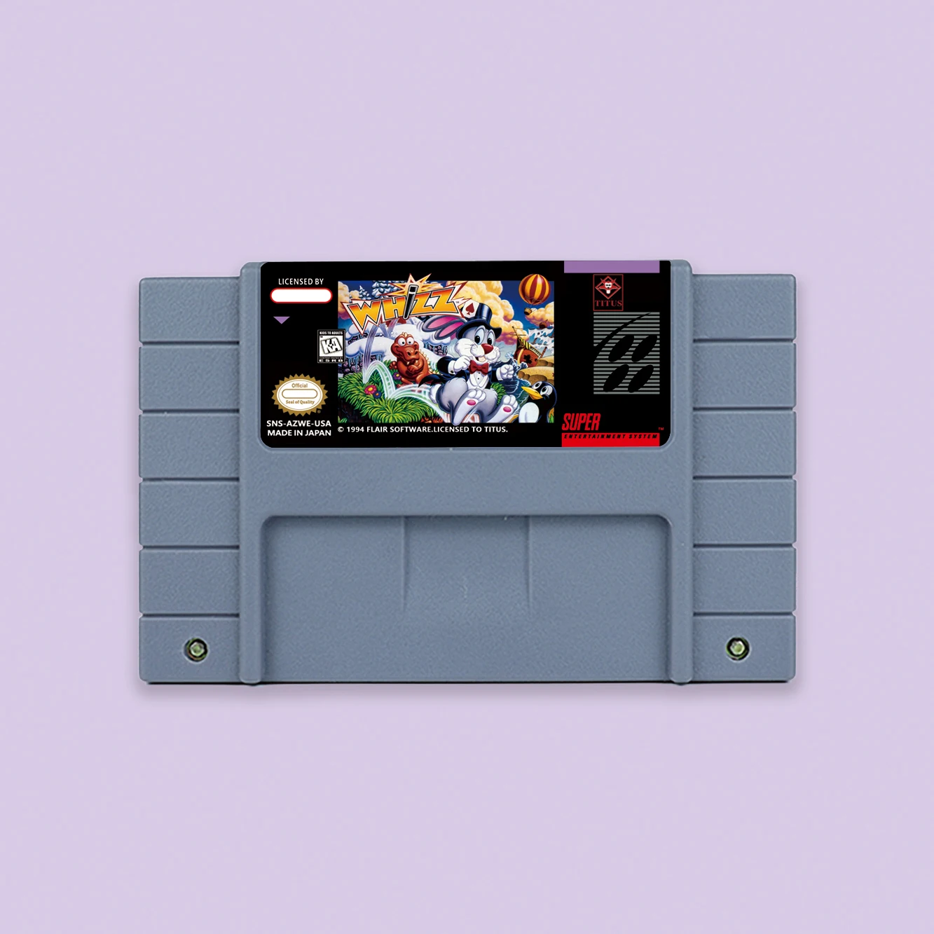 Экшн-игра Whizz для SNES 16 бит с одной картой США NTSC EUR PAL видеоигровые консоли картридж 
Экшн-игра Whizz для SNES 16 бит с одной картой США NTSC EUR PAL видеоигровые консоли картридж
