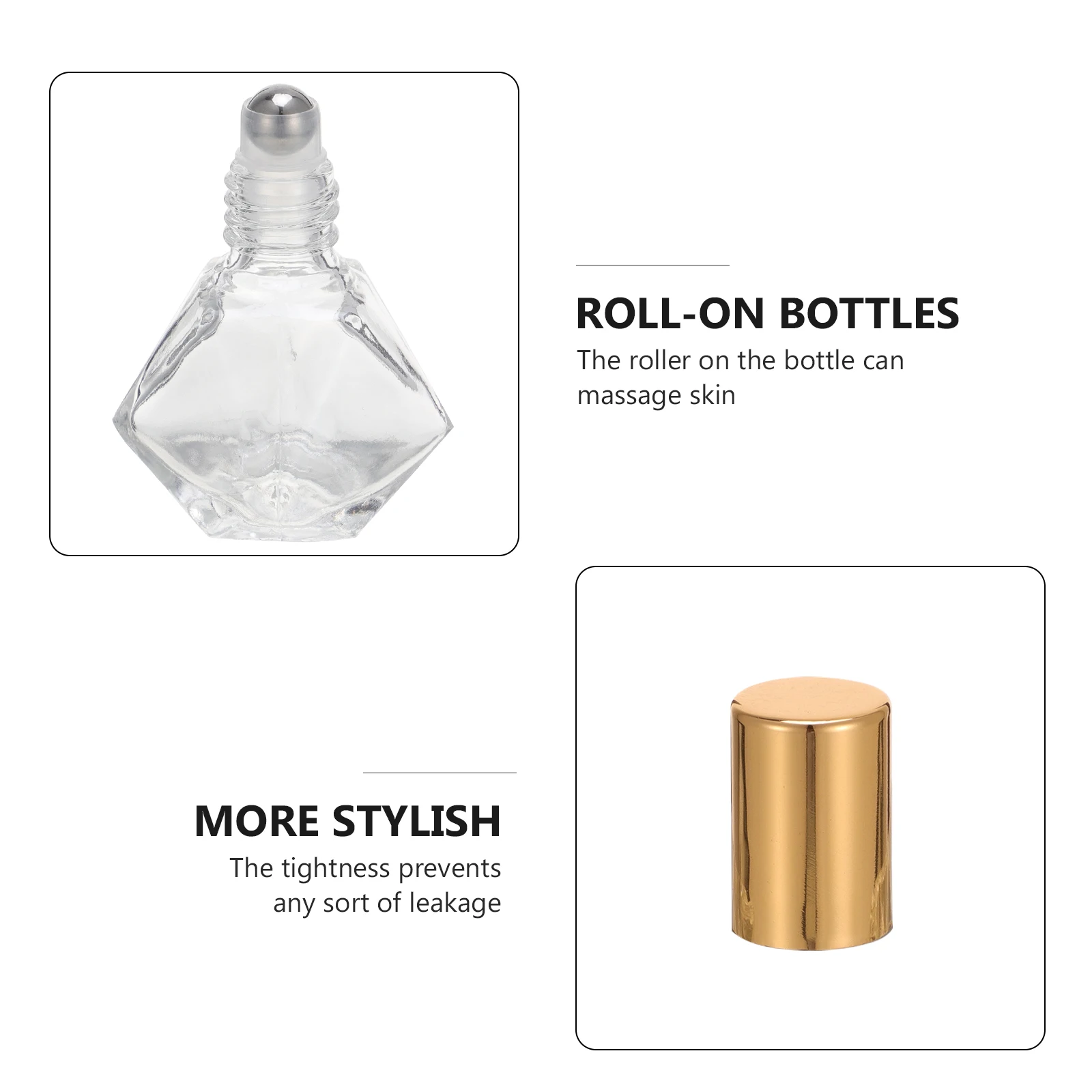 12Pcs 8ml Glass Essential Oil Bottles Roller Perfume Reusable Travel Aromatherapy Empty Mini Portable Kit
12Pcs 8ml Glass Essential Oil Bottles Roller Perfume Reusable Travel Aromatherapy Empty Mini Portable Kit