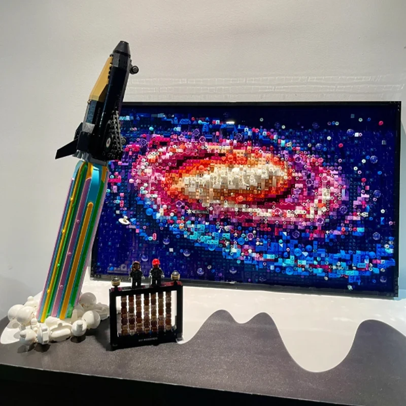 3091 шт. The Milky Way Galaxy 3D Art Mural 31212 Наборы строительных блоков Moc Diy Креативные украшения Кирпичи Игрушки Детский образовательный подарок
3091 шт. The Milky Way Galaxy 3D Art Mural 31212 Наборы строительных блоков Moc Diy Креативные украшения Кирпичи Игрушки Детский образовательный подарок