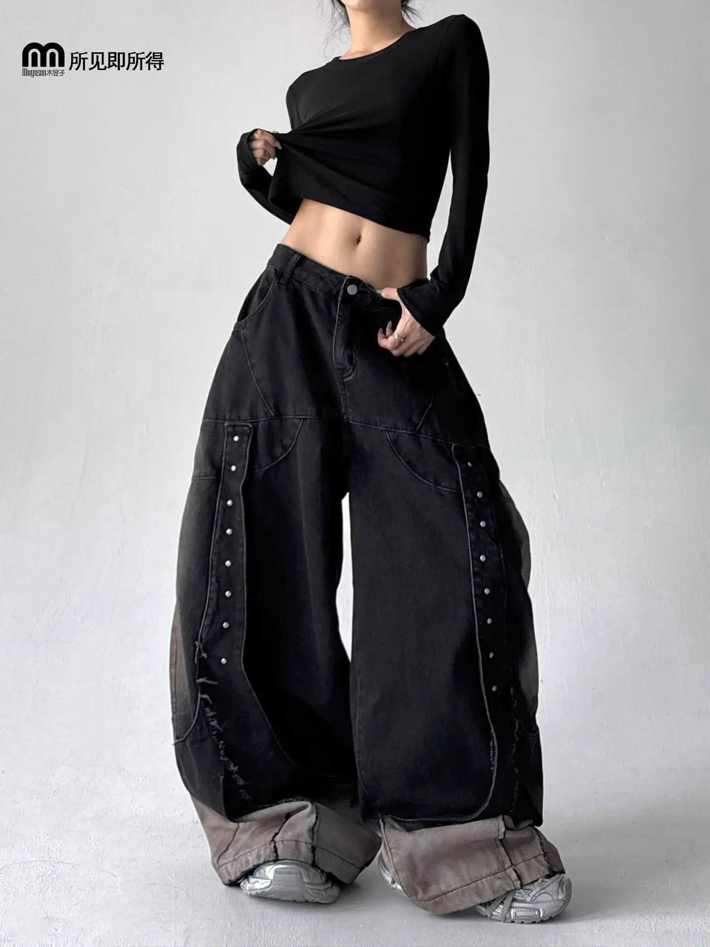 2025 Autumn Winter New Women's Retro Washed Jeans Fleece Lined Loose Straight Leg Trendy Wide Leg Distressed Denim Pants
2025 Autumn Winter New Women's Retro Washed Jeans Fleece Lined Loose Straight Leg Trendy Wide Leg Distressed Denim Pants