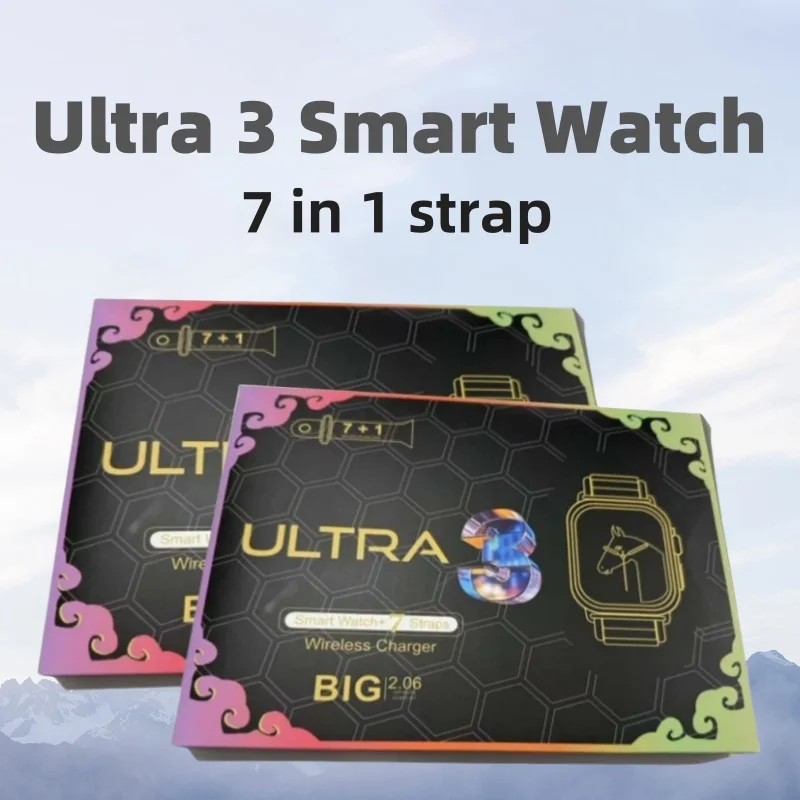 2.2HD Amoled Circular Screen New Watch10 Ultra3 Smart Watch 7 Watch Straps ECG Monitoring Clock Inteligente 2025 New Smart Watch
2.2HD Amoled Circular Screen New Watch10 Ultra3 Smart Watch 7 Watch Straps ECG Monitoring Clock Inteligente 2025 New Smart Watch