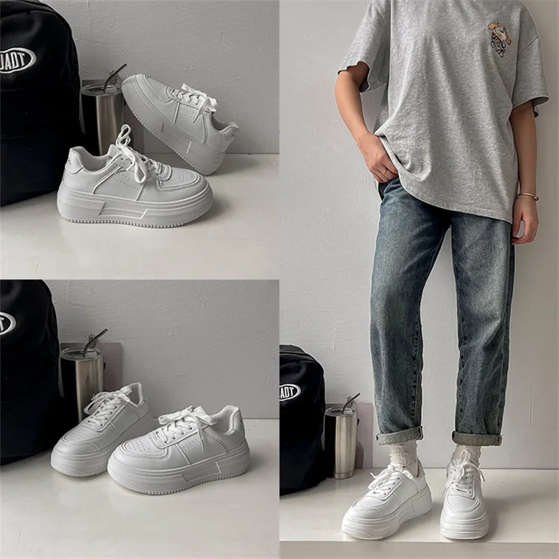 Women's Thick-Soled White Sneakers2025New Summer Thin Mesh Versatile Height-Increasing Shoes Casual Platform Sneakers
Women's Thick-Soled White Sneakers2025New Summer Thin Mesh Versatile Height-Increasing Shoes Casual Platform Sneakers