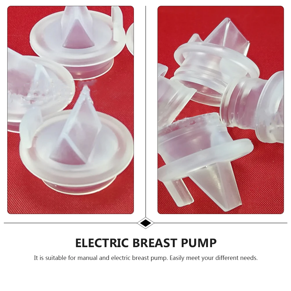 20pcs Breast Pump Duckbill Anti Backflow Silicone Parts Electric Pump Accessories Replacement Valves Baby Care Pumping Parts
20pcs Breast Pump Duckbill Anti Backflow Silicone Parts Electric Pump Accessories Replacement Valves Baby Care Pumping Parts