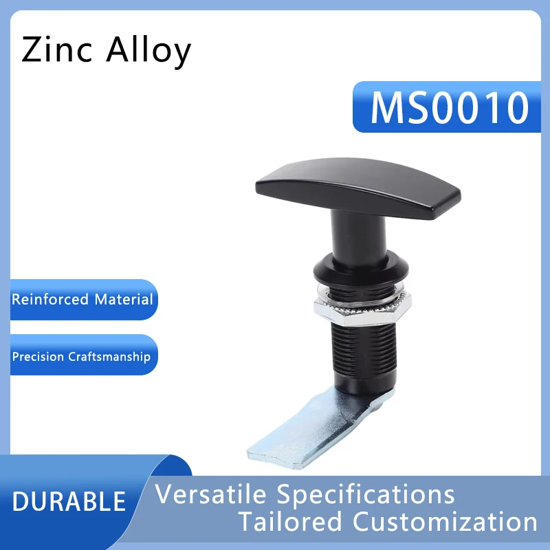 Black Plastic Handle Lock, Electrical Box Lock, Outdoor Switch Control Distribution Box Cabinet Door T-Shaped Tongue Lock
Black Plastic Handle Lock, Electrical Box Lock, Outdoor Switch Control Distribution Box Cabinet Door T-Shaped Tongue Lock