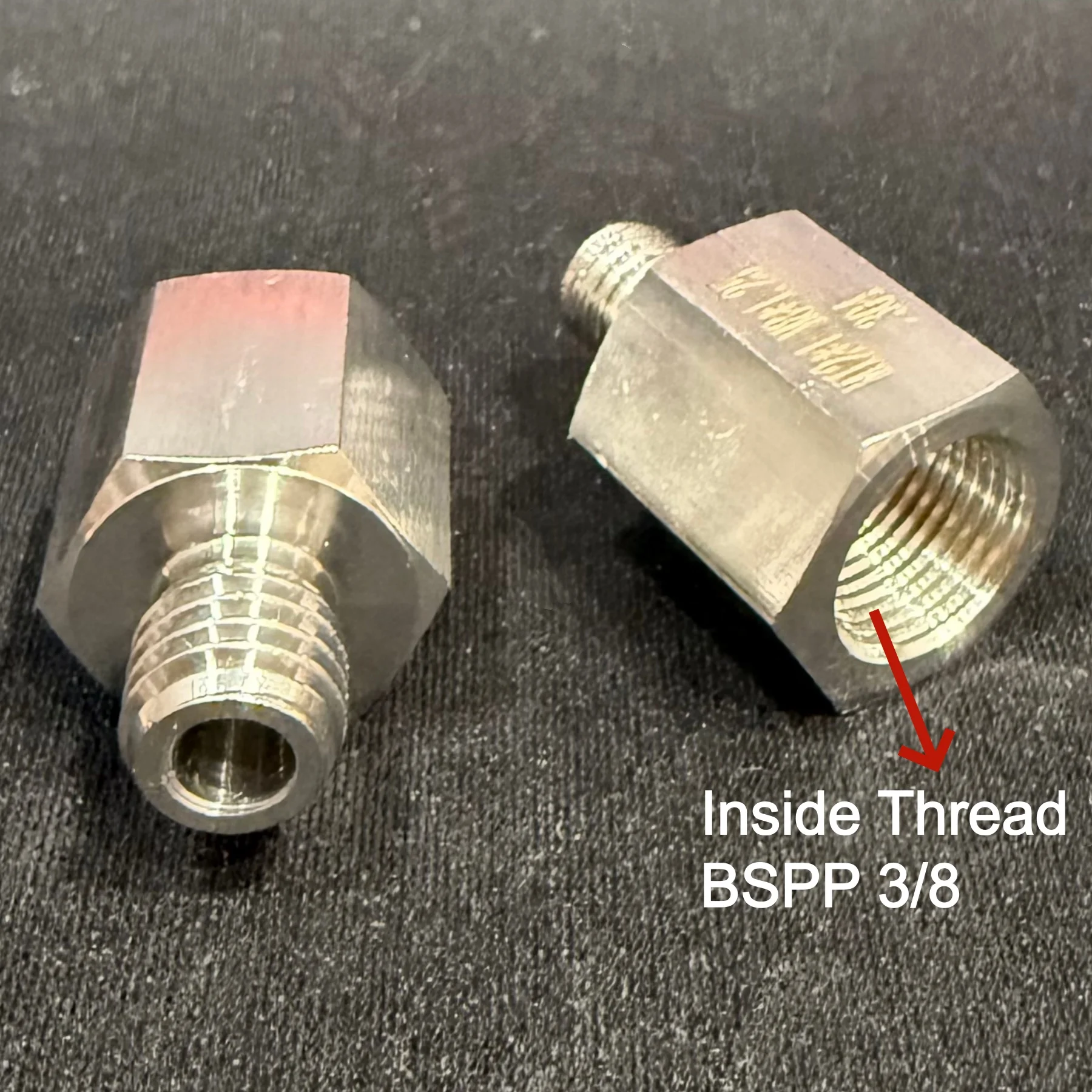 BSPP 3/8" Female x M8 M10 M12 M14 M16 M18 M20 Male Metric Thread 304 Stainless Steel High Pressure Pipe Fitting Reducer Adapter
BSPP 3/8" Female x M8 M10 M12 M14 M16 M18 M20 Male Metric Thread 304 Stainless Steel High Pressure Pipe Fitting Reducer Adapter