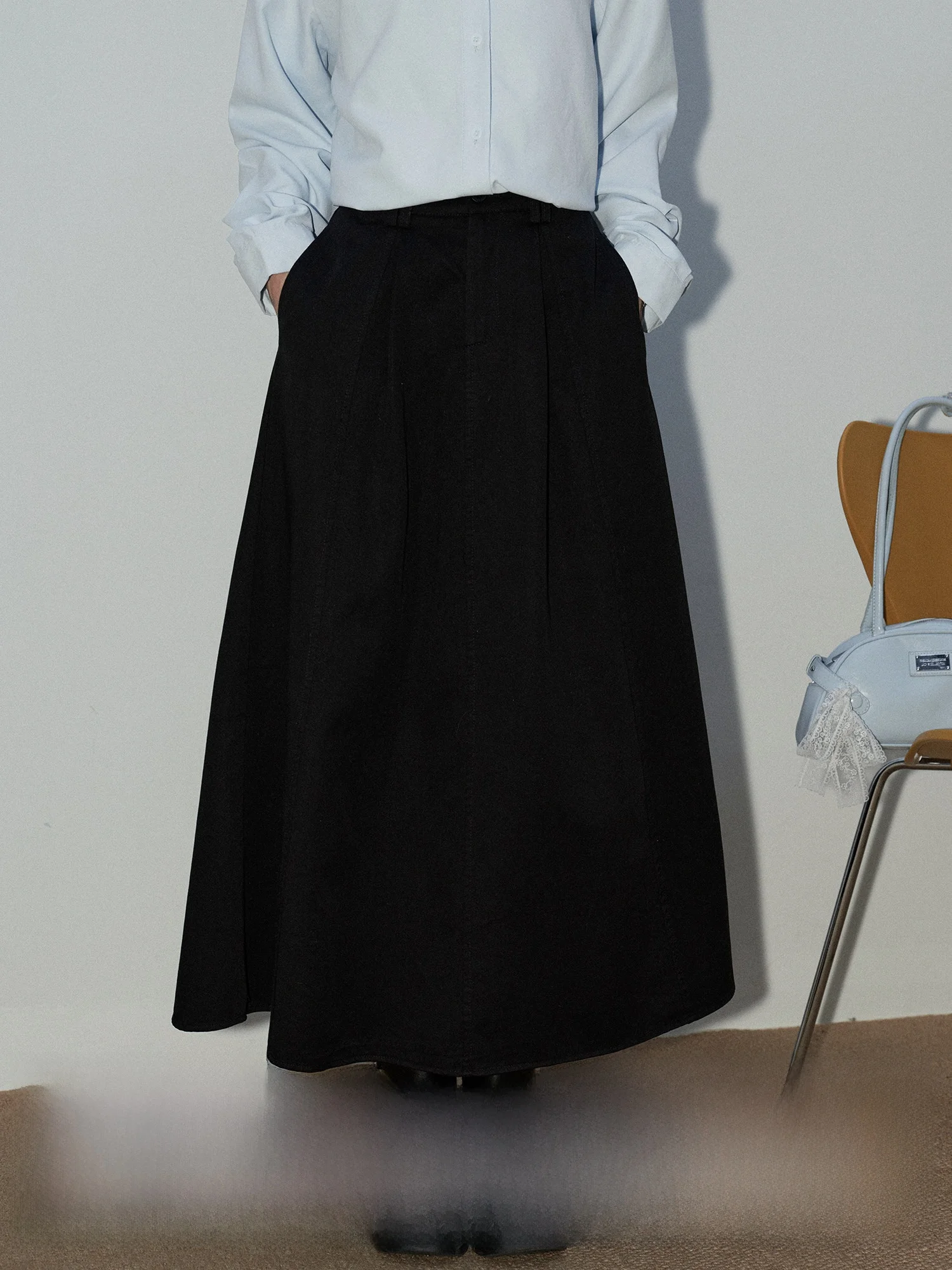 Bla A-Line Midi Skirt Women's Commute Versatile High Waist Princ Sle f-length Skirts Ci Casual Campus Faion
Bla A-Line Midi Skirt Women's Commute Versatile High Waist Princ Sle f-length Skirts Ci Casual Campus Faion