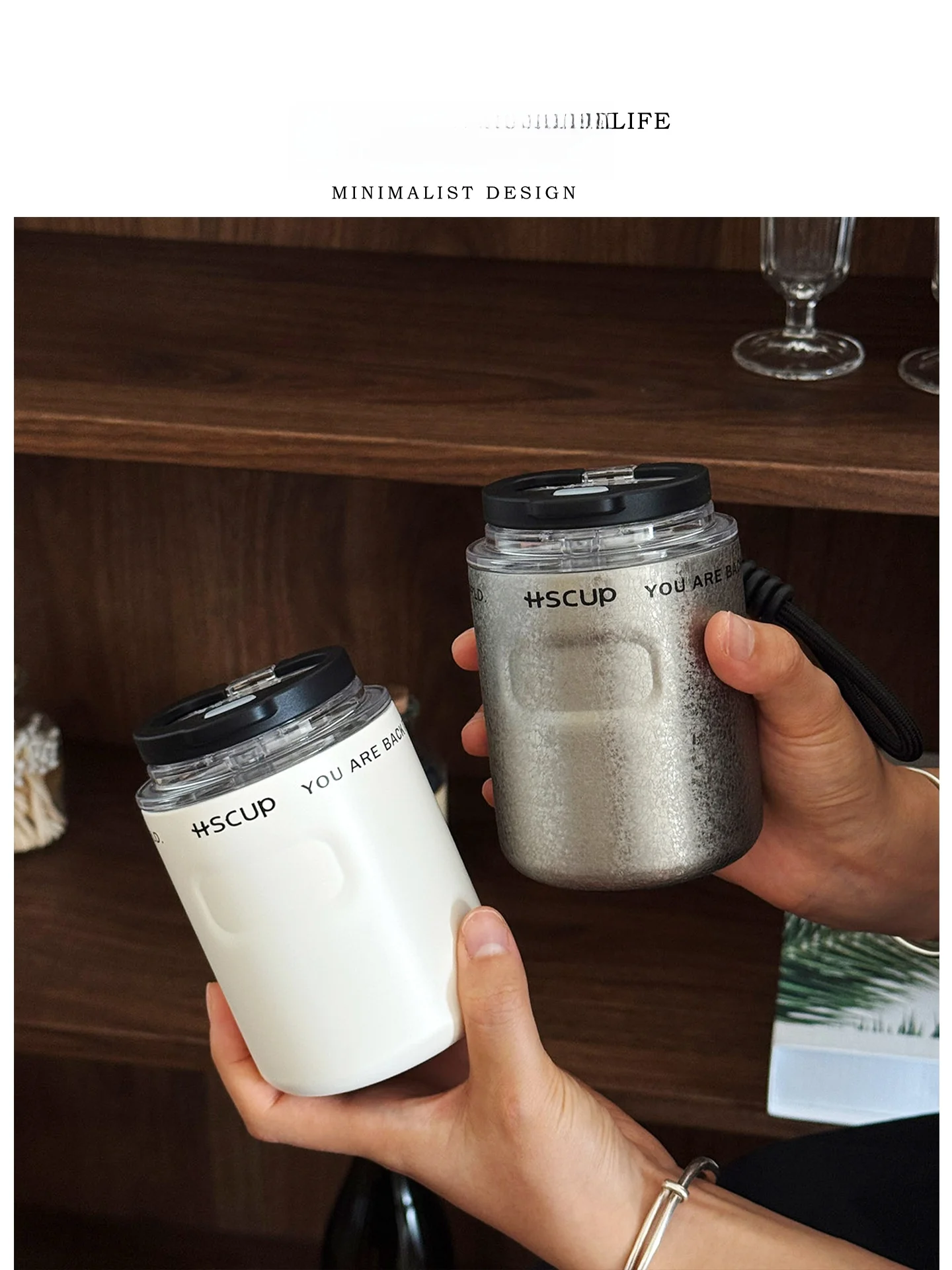 Tlife Portable Coffee Thermos High Aesthetic Value Stainl Steel Insulated Water Bottle for Travel And Outdoor Use
Tlife Portable Coffee Thermos High Aesthetic Value Stainl Steel Insulated Water Bottle for Travel And Outdoor Use