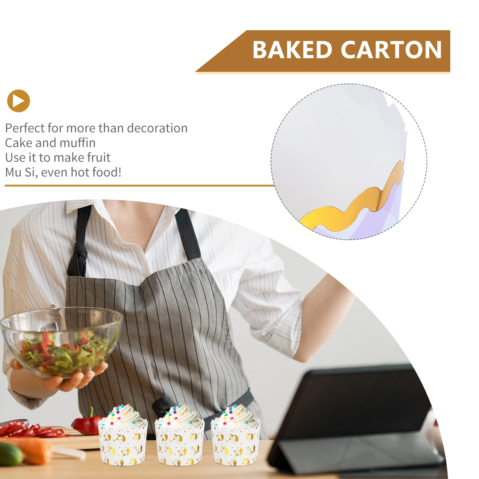 50 шт. бумажный стаканчик для торта с единорогом, держатель для кексов, чашки для выпечки, бронзовые держатели для кексов
50 шт. бумажный стаканчик для торта с единорогом, держатель для кексов, чашки для выпечки, бронзовые держатели для кексов