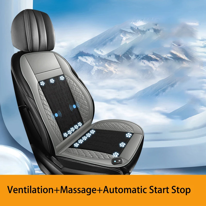 Car Ventilation Seat Cushion Summer Massage Cooling Seat Pad Automatic Start Stop breathable Seat Cover Car interior Seat Mat
Car Ventilation Seat Cushion Summer Massage Cooling Seat Pad Automatic Start Stop breathable Seat Cover Car interior Seat Mat