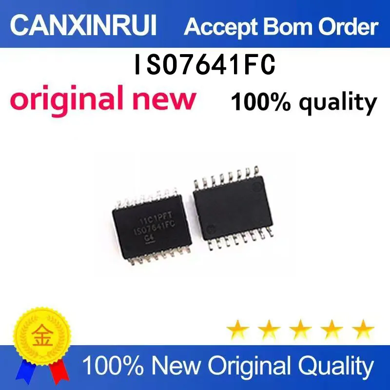 (5-100 pieces)New ISO7641FCDWR ISO7641FC digital isolator patch SOP-16 in stock chip
(5-100 pieces)New ISO7641FCDWR ISO7641FC digital isolator patch SOP-16 in stock chip