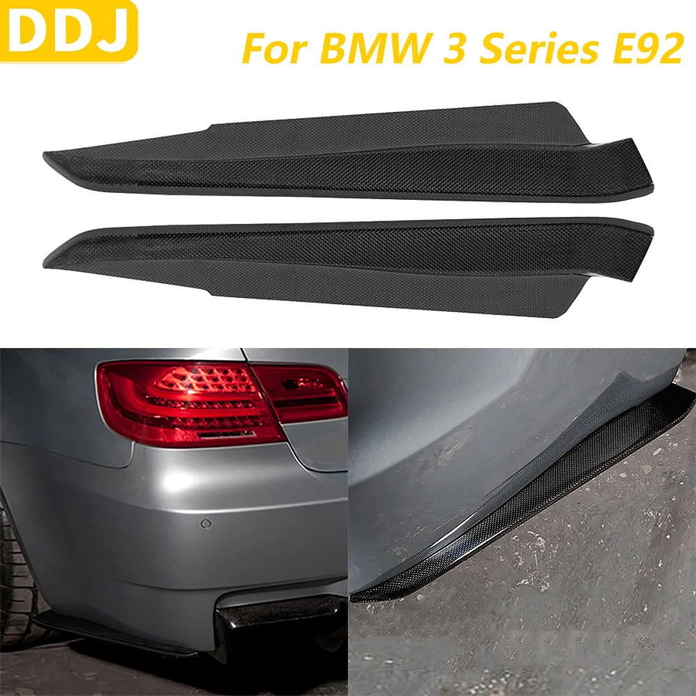 For BMW 3 Series E92 2008-2013 Real Dry Carbon Fiber Rear Bumper Spoiler Corner Wrap Panel Cover Car Accessories Modification
For BMW 3 Series E92 2008-2013 Real Dry Carbon Fiber Rear Bumper Spoiler Corner Wrap Panel Cover Car Accessories Modification