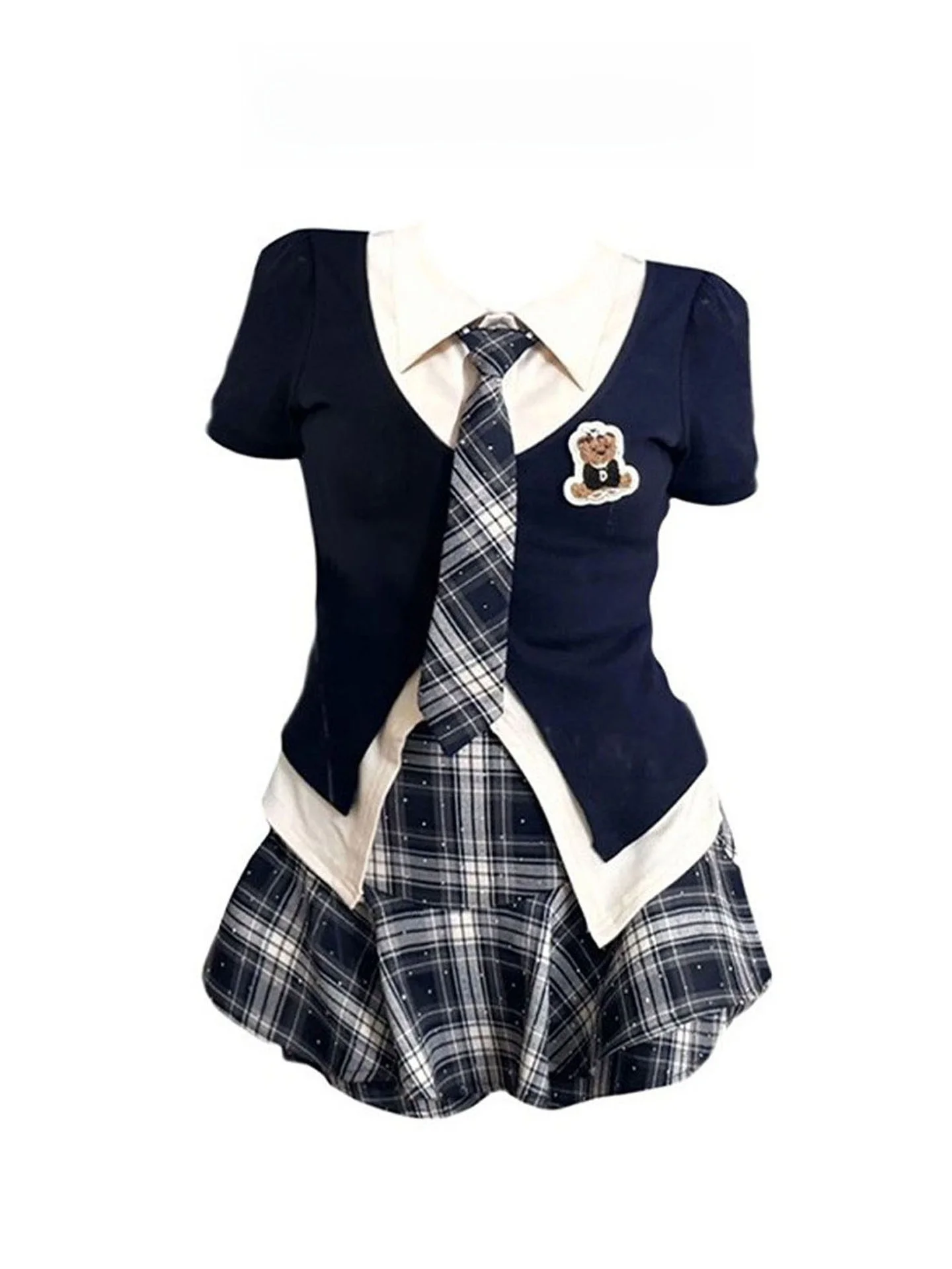 Летний комплект Sle JK orm orth Юбка Женский комплект из двух предметов Sweet Spicy Girl Fake ort Sve Top f Юбка Комплект из двух предметов
Летний комплект Sle JK orm orth Юбка Женский комплект из двух предметов Sweet Spicy Girl Fake ort Sve Top f Юбка Комплект из двух предметов