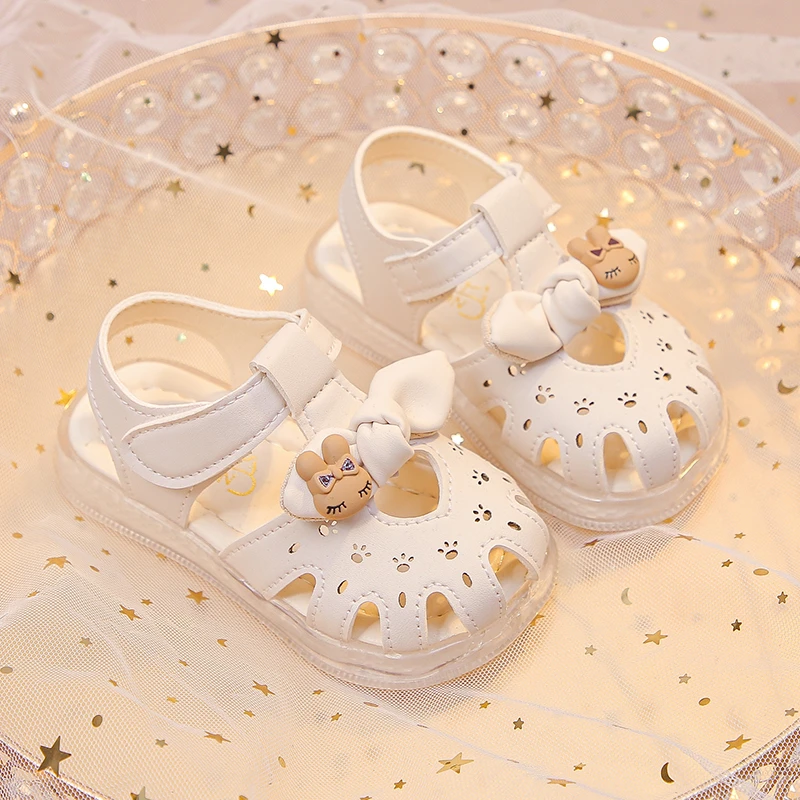 Summer Princess Sandals For Girls Korean Style Cute Bow Toddler Girl's Sandals Ergonomics Soft-soled Kid's Sandals Sumemr Shoes
Summer Princess Sandals For Girls Korean Style Cute Bow Toddler Girl's Sandals Ergonomics Soft-soled Kid's Sandals Sumemr Shoes