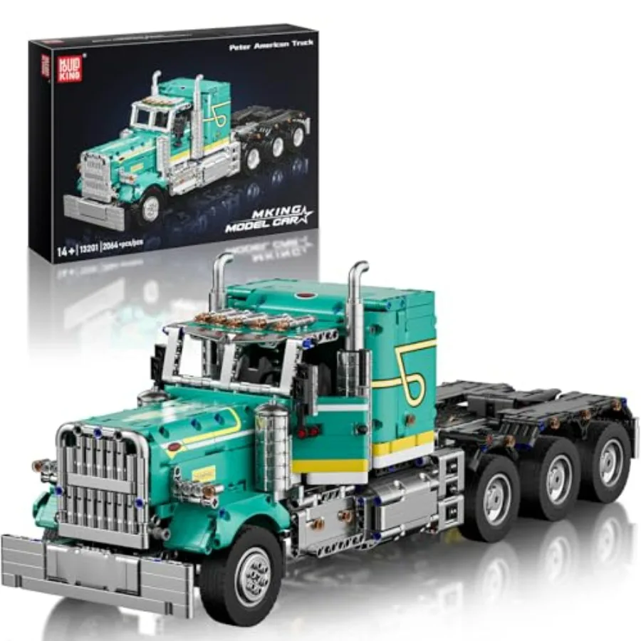 RC Semi Truck Toys Building Sets American Truck Toy for Aged 14+ 13201 Realistic Tractor Model with Motor Heavy Equipment Trans
RC Semi Truck Toys Building Sets American Truck Toy for Aged 14+ 13201 Realistic Tractor Model with Motor Heavy Equipment Trans