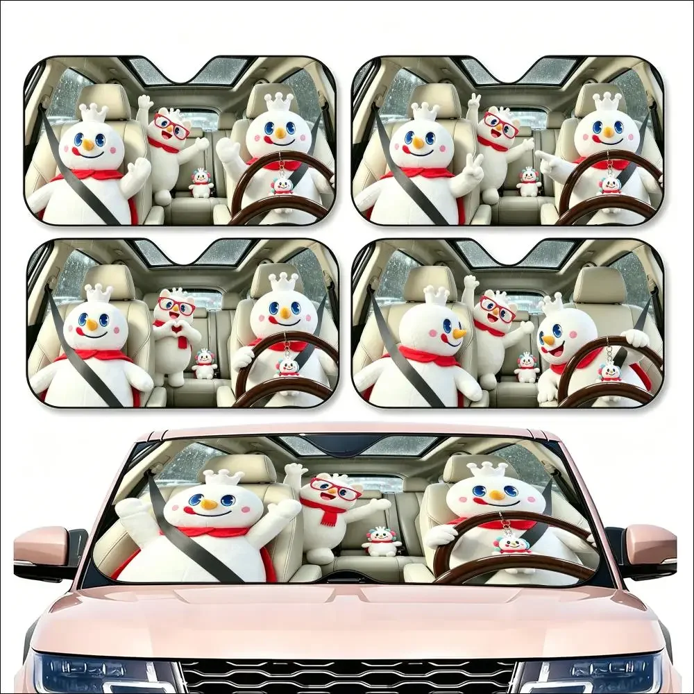 Cartoon M-Mixue S-Snow K-King Sun Visor Car Windshield Sunshade | Reusable Aluminum Foil UV Heat Insulation Sun Visor Cover
Cartoon M-Mixue S-Snow K-King Sun Visor Car Windshield Sunshade | Reusable Aluminum Foil UV Heat Insulation Sun Visor Cover