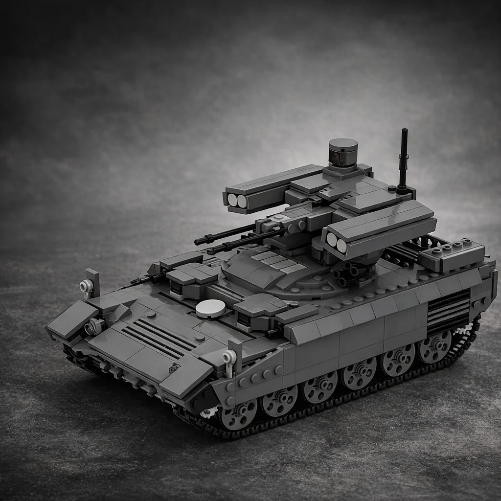 Military MOC Tank Model, DIY Building Blocks, Realistic Armored Vehicle Kit, Compatible with Popular Bricks
Military MOC Tank Model, DIY Building Blocks, Realistic Armored Vehicle Kit, Compatible with Popular Bricks