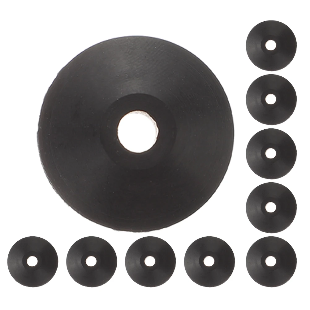 10pcs Rubber Gasket Seals Conical Washers Black Heavy Duty Leak Proof Toilet Tank Bolt Pads Drainage Accessories
10pcs Rubber Gasket Seals Conical Washers Black Heavy Duty Leak Proof Toilet Tank Bolt Pads Drainage Accessories