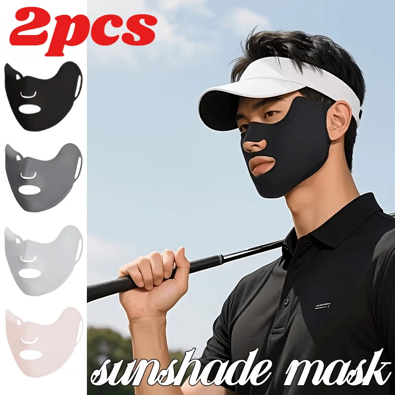 2-Pack Ice-Feel Fiber Face Mask Suitable for Cycling, Outdoor Sports & Summer Activities - Quick-Dry Breathable Full Coverage Mask with Eye, Mouth & Nose Openings, Unisex for Men & Women, for - Use for Back-to, Graduation Gifts
2-Pack Ice-Feel Fiber Face Mask Suitable for Cycling, Outdoor Sports & Summer Activities - Quick-Dry Breathable Full Coverage Mask with Eye, Mouth & Nose Openings, Unisex for Men & Women, for - Use for Back-to, Graduation Gifts