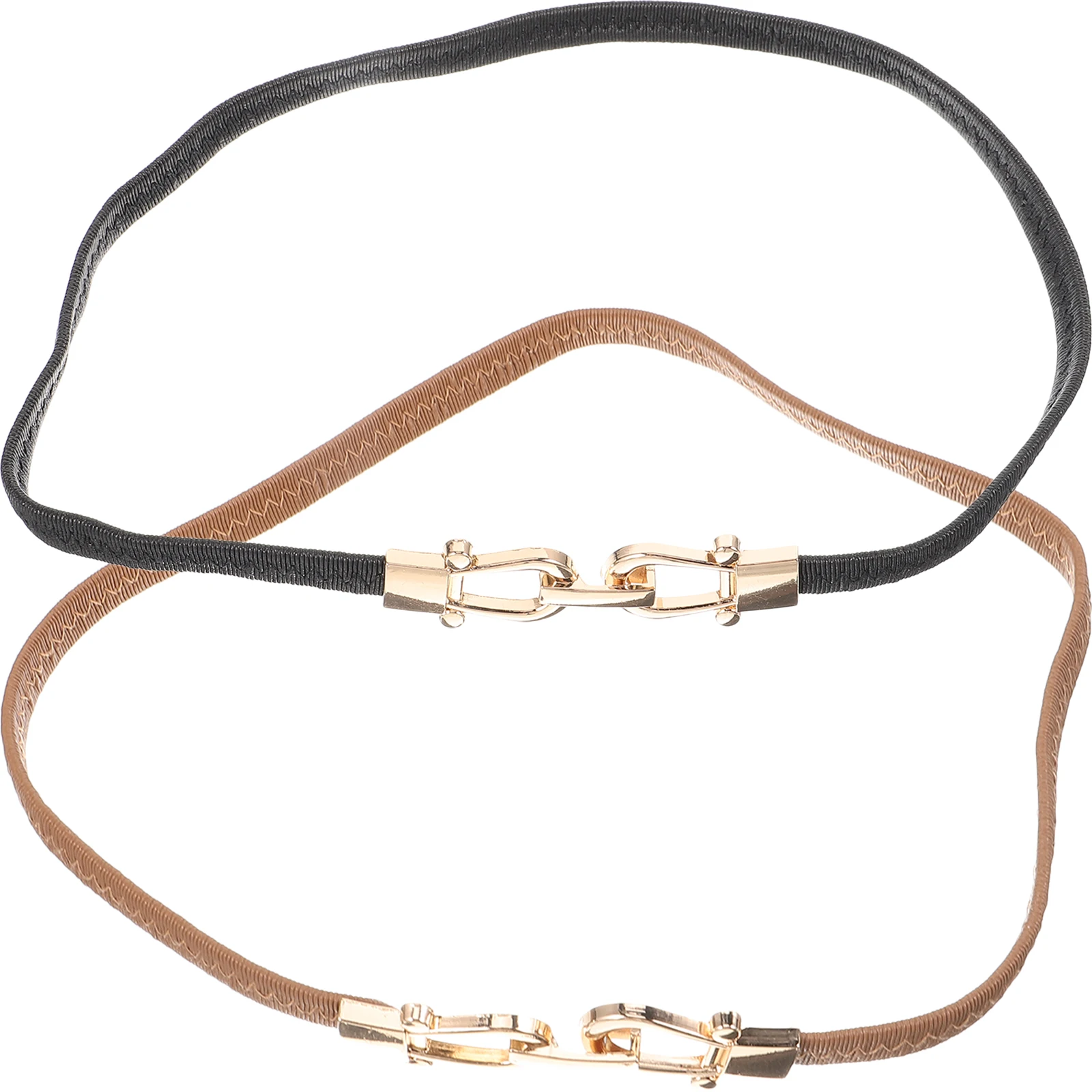 2Pcs Women Belt Black Beige Elastic Buckle for Dress Skirt Pants Casual Daily Belts For Dress Fashion Accessories
2Pcs Women Belt Black Beige Elastic Buckle for Dress Skirt Pants Casual Daily Belts For Dress Fashion Accessories