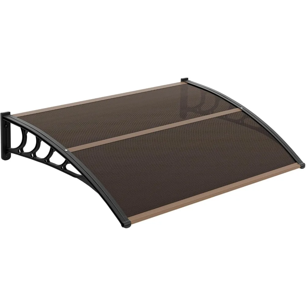 Window Awning Door Canopy Exterior, 40" x 60" Awnings for Doors Polycarbonate Cover Patio Door Awning Rain Snow Sunlight
Window Awning Door Canopy Exterior, 40" x 60" Awnings for Doors Polycarbonate Cover Patio Door Awning Rain Snow Sunlight