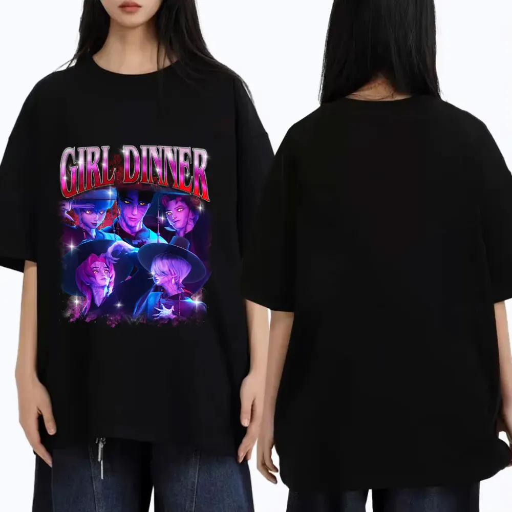 Kpop Demon Hunters Saja Boys Graphic T Shirts Men Women Cartoon Fashion Trend T-shirt Unisex Vintage Casual Oversized Streetwear
Kpop Demon Hunters Saja Boys Graphic T Shirts Men Women Cartoon Fashion Trend T-shirt Unisex Vintage Casual Oversized Streetwear