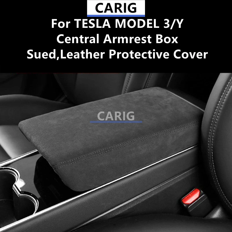 For TESLA MODEL 3/Y Central Armrest Box Sued,Leather Protective Cover Interior Modification Refit Accessories
For TESLA MODEL 3/Y Central Armrest Box Sued,Leather Protective Cover Interior Modification Refit Accessories