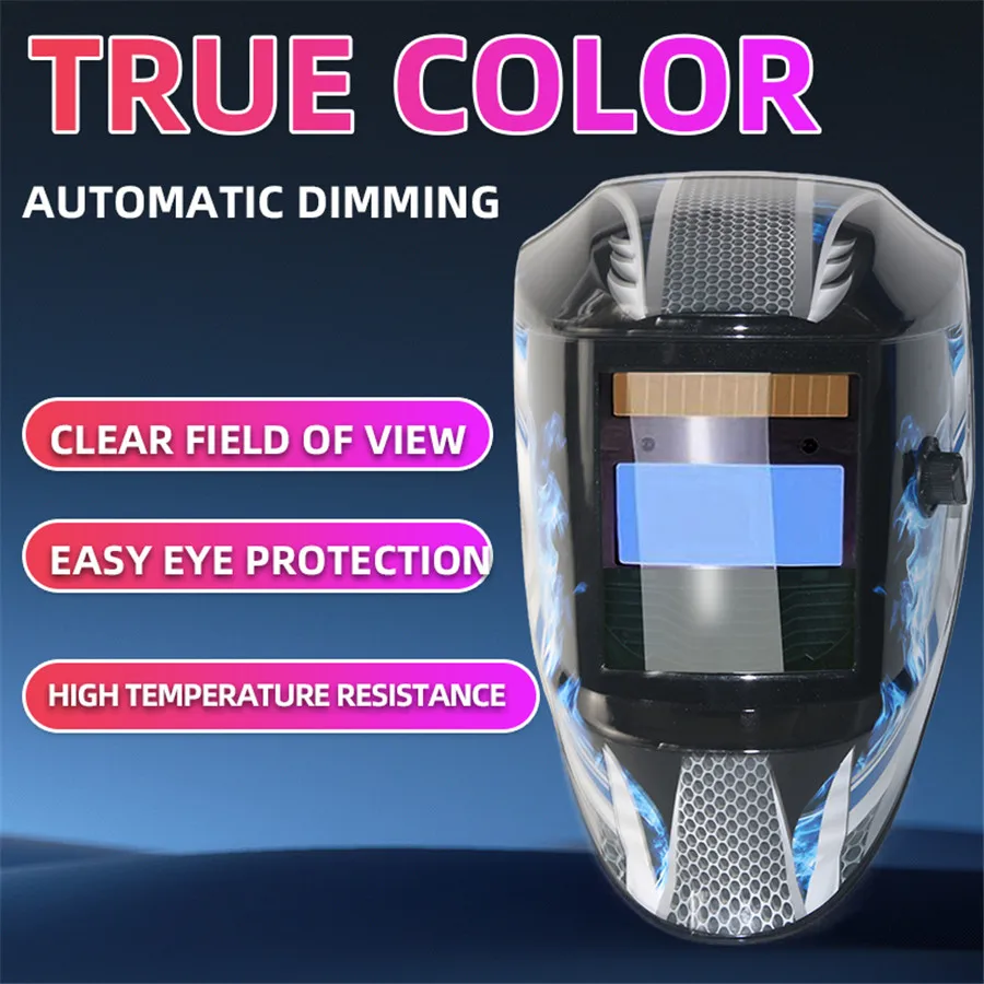 Smart Sensing Welding Mask High Definition Optical View Anti-glare Welding Headgear
Smart Sensing Welding Mask High Definition Optical View Anti-glare Welding Headgear