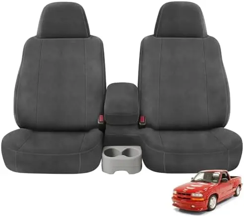 Seat Covers for 1998-2003 Chevy S10 – 60/40 Split, Center Armrest, Dutch Velvet, Charcoal
Seat Covers for 1998-2003 Chevy S10 – 60/40 Split, Center Armrest, Dutch Velvet, Charcoal