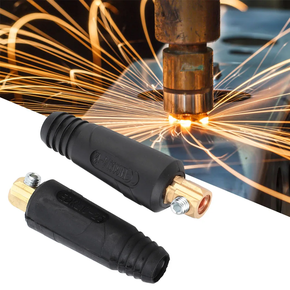 Welding Cable Quick Connector Pair 6psc(3Pair) Copper Euro Welding Cable Quick Connector 200-400A Welding Wire Connector
Welding Cable Quick Connector Pair 6psc(3Pair) Copper Euro Welding Cable Quick Connector 200-400A Welding Wire Connector