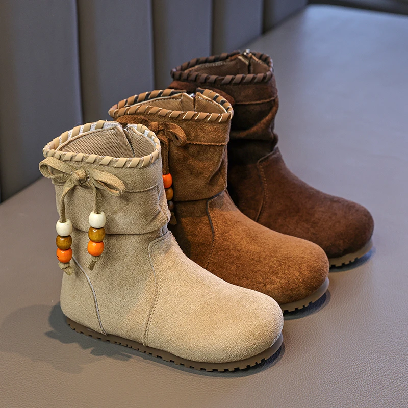 Retro Children's Boots for Girls New Tassel Kids Causal Ankle Boots Fashion Spring Autumn Suede Toddlers School Leather Boots
Retro Children's Boots for Girls New Tassel Kids Causal Ankle Boots Fashion Spring Autumn Suede Toddlers School Leather Boots
