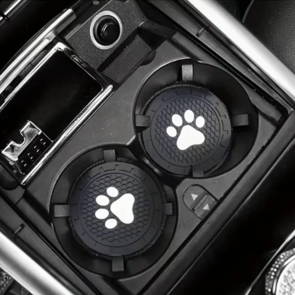 4pcs Paw Print Design Car Cup Holder Coaster Strong Wear-Resistan Round Shape Car Coasters 2.75 Inch Absorbent
4pcs Paw Print Design Car Cup Holder Coaster Strong Wear-Resistan Round Shape Car Coasters 2.75 Inch Absorbent