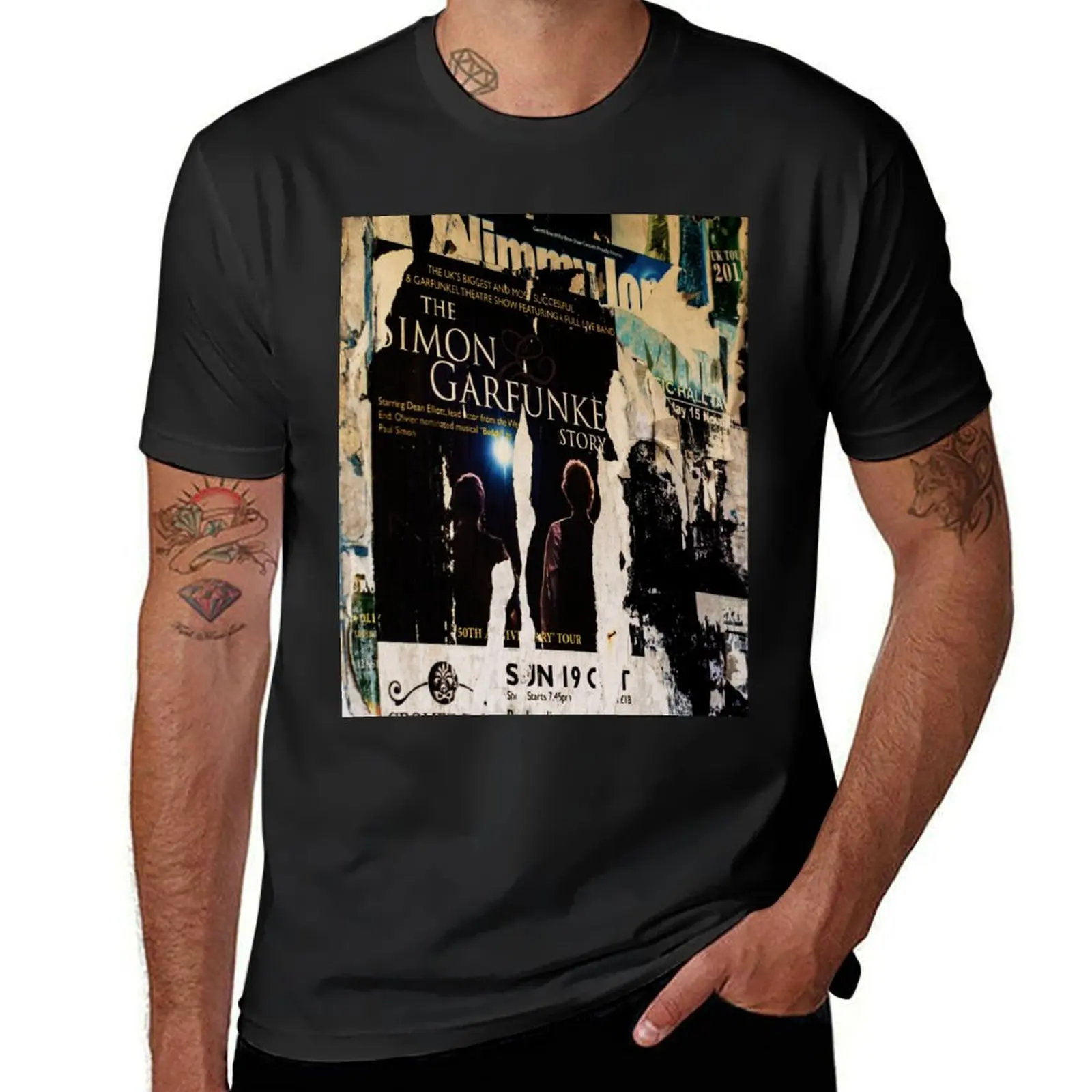 Ripped Poster for Simon & Garfunkel T-Shirt hippie clothes boys whites mens clothing
Ripped Poster for Simon & Garfunkel T-Shirt hippie clothes boys whites mens clothing